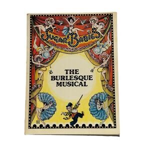Sugar Babies The Burlesque Musical Rooney & Miller 19 Page Program Picture Book
